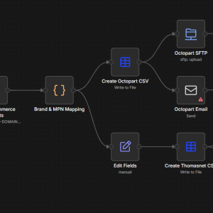 Industrial Catalog Sync Engine - Woocommerce Product Feed Generator (n8n Workflow)